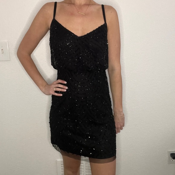 Adrianna Papell Dresses & Skirts - Adrianna Papell Black Sequin Dress
